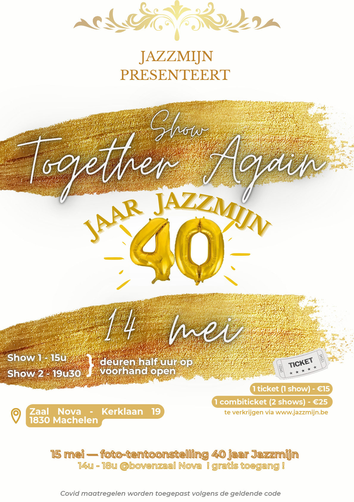 Affiche-show-40-jaar-Jazzmijn