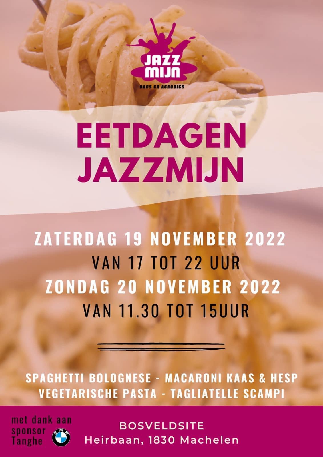 Eetdagen jazzmijn 2022